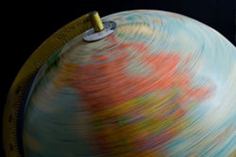 Spinning Globe