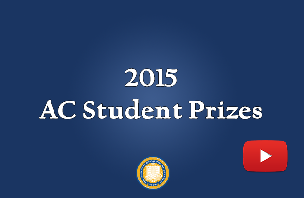 Image that links to 2015 AC Student Prizes Video